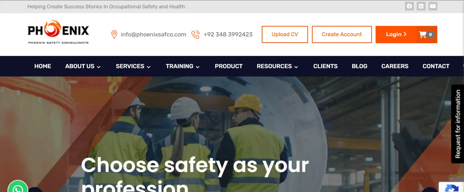 Phoenix Safety Consultants – Health & Safety Training & Compliance Platform