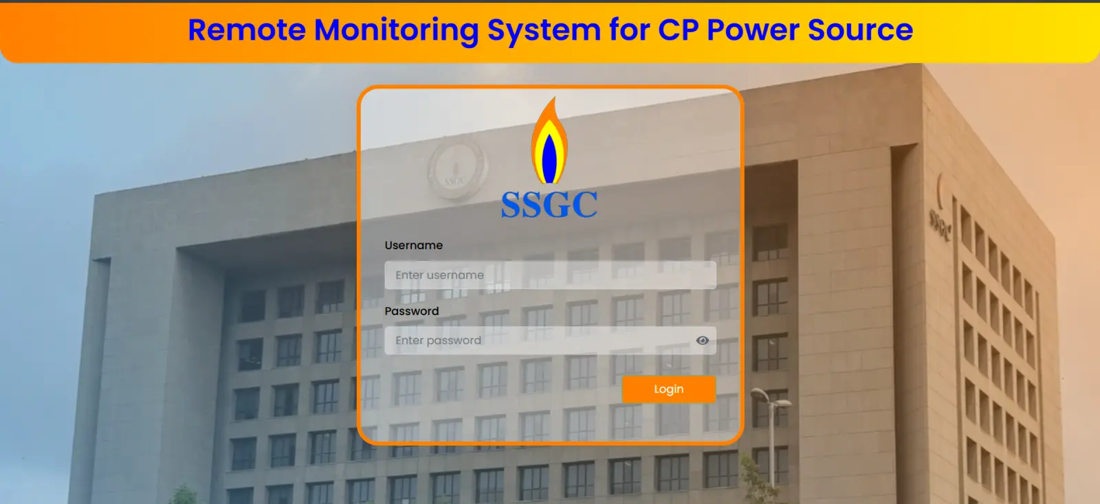 SSGC Remote Monitoring System – IoT Based Pipeline Tracking & Data Analytics Platform