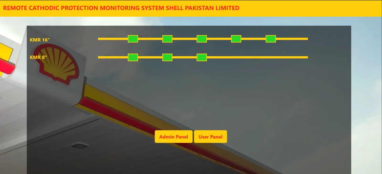 Remote Cathodic Protection Monitoring System (Shell)